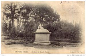 SIDI-BEL-ABBES Un coin du Jardin public