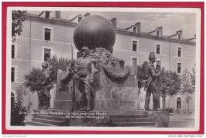 AK Algérie - Sidi-Bel-Abbès - Le Monumentaux Morts de la Légion Etrangére (8925S) Kleinformat