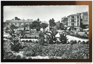 CPSM Algérie SIDI BEL ABBES La Nouvelle Place et l'Entrée du Boulevard de la République