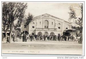 Algérie Sidi Bel Abbes Le théatre L.L Animée