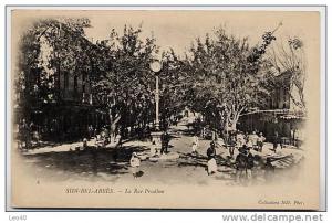 Algérie Sidi Bel Abbes Rue Prudhon