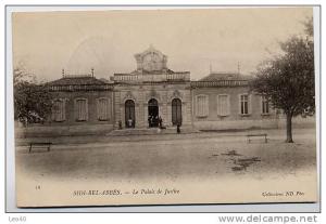 Algérie Sidi Bel Abbes Palais de justice