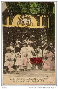 Algérie Sidi Bel Abbes Kermesse Guignol Lyonnais Chignol et Gnafron Boumendil RARE