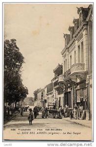 Algérie Sidi Bel Abbes Rue Turgot Boumendil RARE