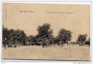 Algérie Sidi Bel Abbes Rond Point de la route du Mamelon Assez rare