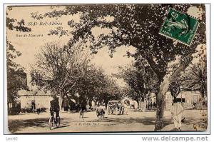 Algérie Sidi bel Abbes Rue de Mascara