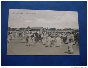 CPA Sidi bel Abbès... Algérie.. marché arabe