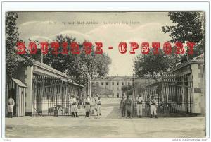 LEGION ETRANGERE - Visuel Rare & Unique sur D*-Caserne à SIDI BEL ABBES - Armée Coloniale Légionnaire Soldat - Dos Scané