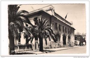 CPSM ALGERIE - SIDI-BEL-ABBES - La Poste - Très Beau Plan de l'Edifice Public