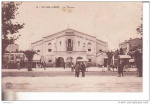 ALGERIE sidi bel abbes  le theatre