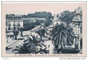 SIDI BEL ABBES 25 BOULEVARD DE LA REPUBLIQUE ET LA MAIRIE