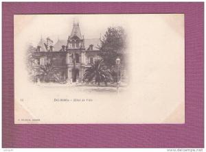 1 cpa  - bel abbes hotel de ville