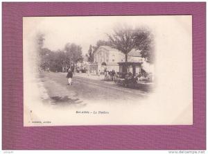 1 cpa  - BEL-ABBÉS - LE THÉATRE ( ALGÉRIE )