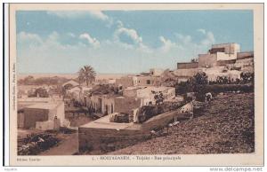 n - rare Cpa SIDI-BEL-ABBES -  Tidjditt - Rue principale