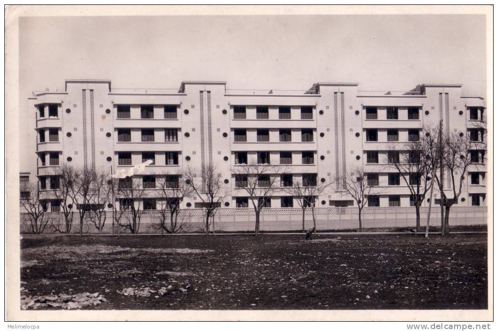CPA/CPSM carte postale ancienne AFRIQUE ALGERIE SETIF Constantine caserne de la garde mobile