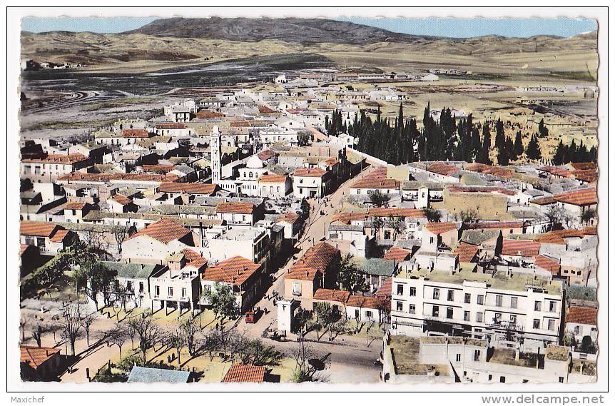 Sétif - Vue générale du Faubourg de la Gare supérieure et nouvelle Mosquée - a circulé sans date