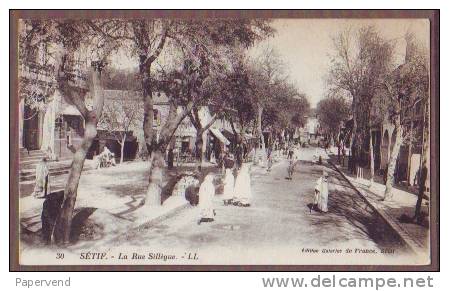 ALGERIA  Setif La Rue Sillegue  alg18