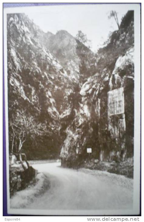 C. Postale  ALGERIE - SETIF - LES GORGES DE CHABET-EL-AKRA, Route de Sétif à Bougie