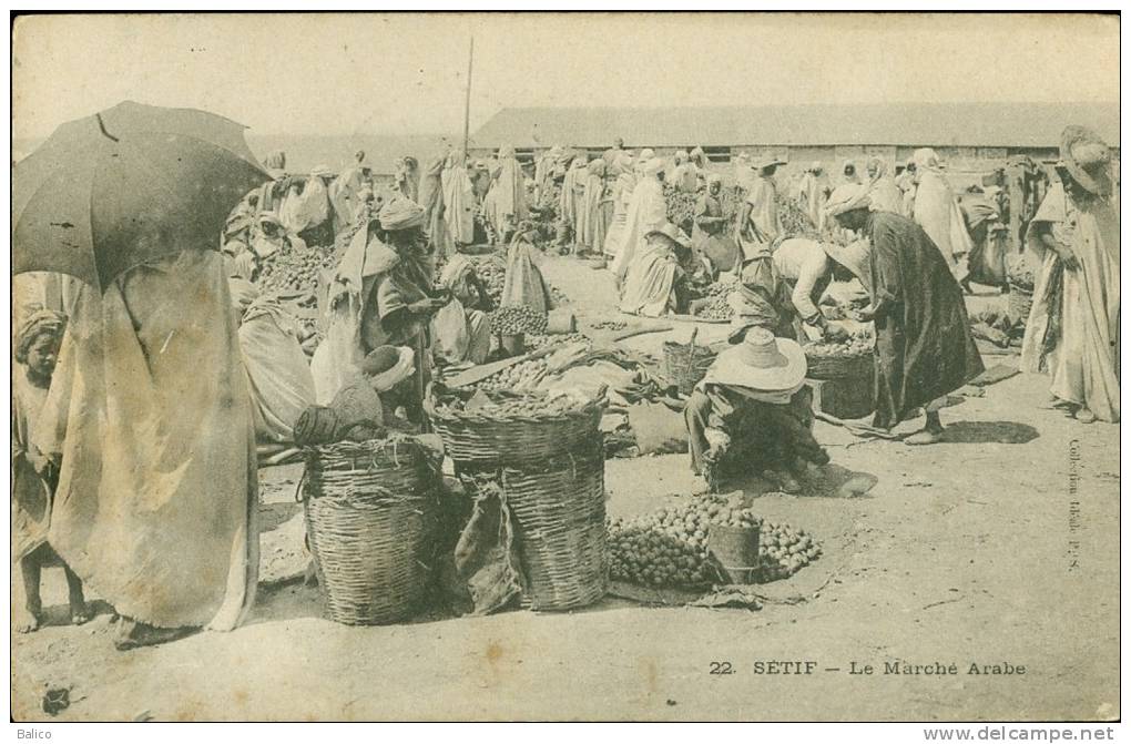 Algérie -  Sétif - Le Marché