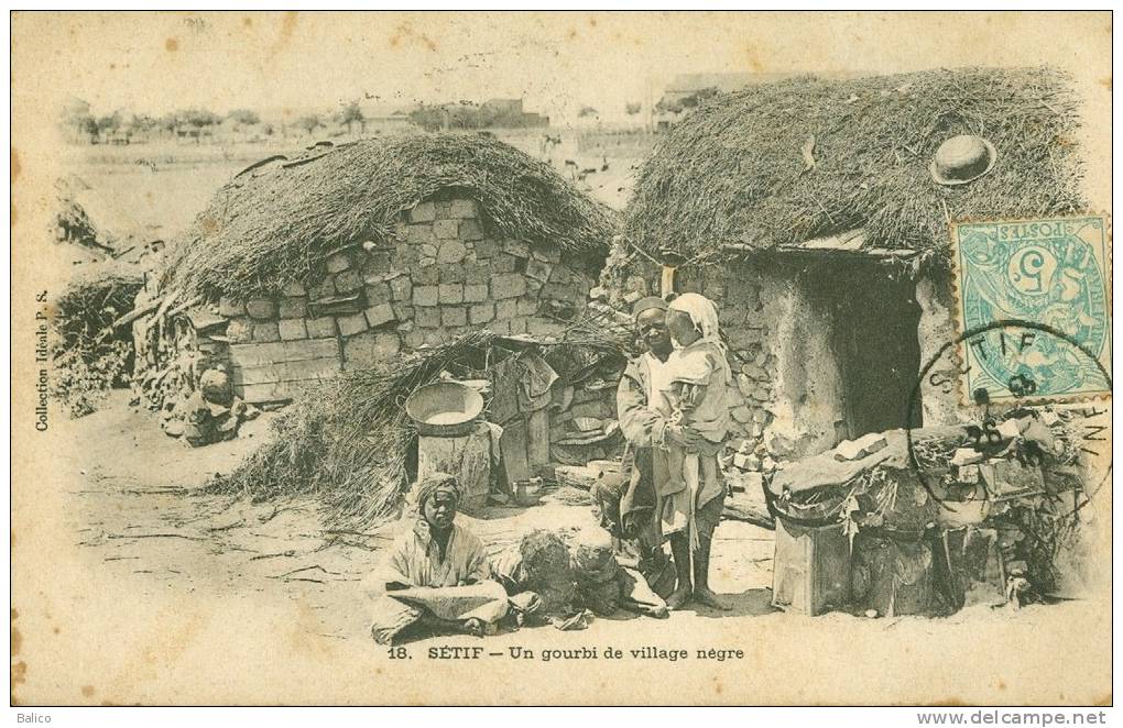 Algérie -  Sétif - Un Gourbi