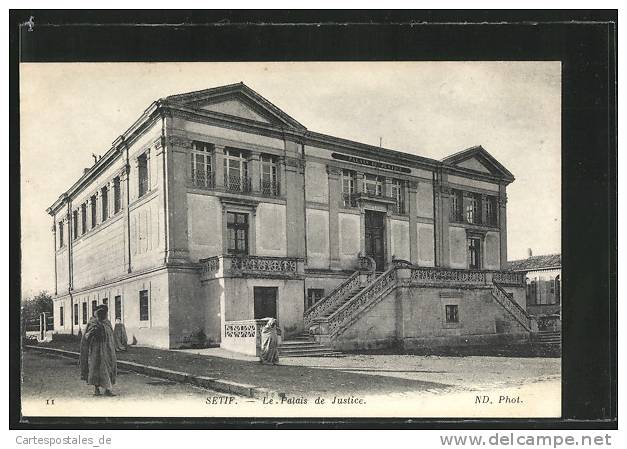 CPA Setif, Le Palais de Justice