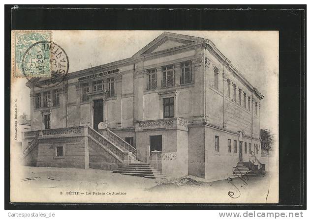 CPA Setif, Le Palais de Justice