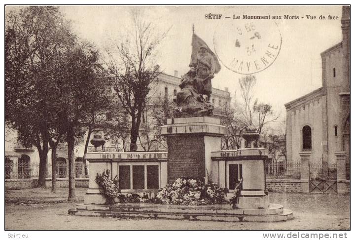 SETIF - Monument aux Morts, voir scan