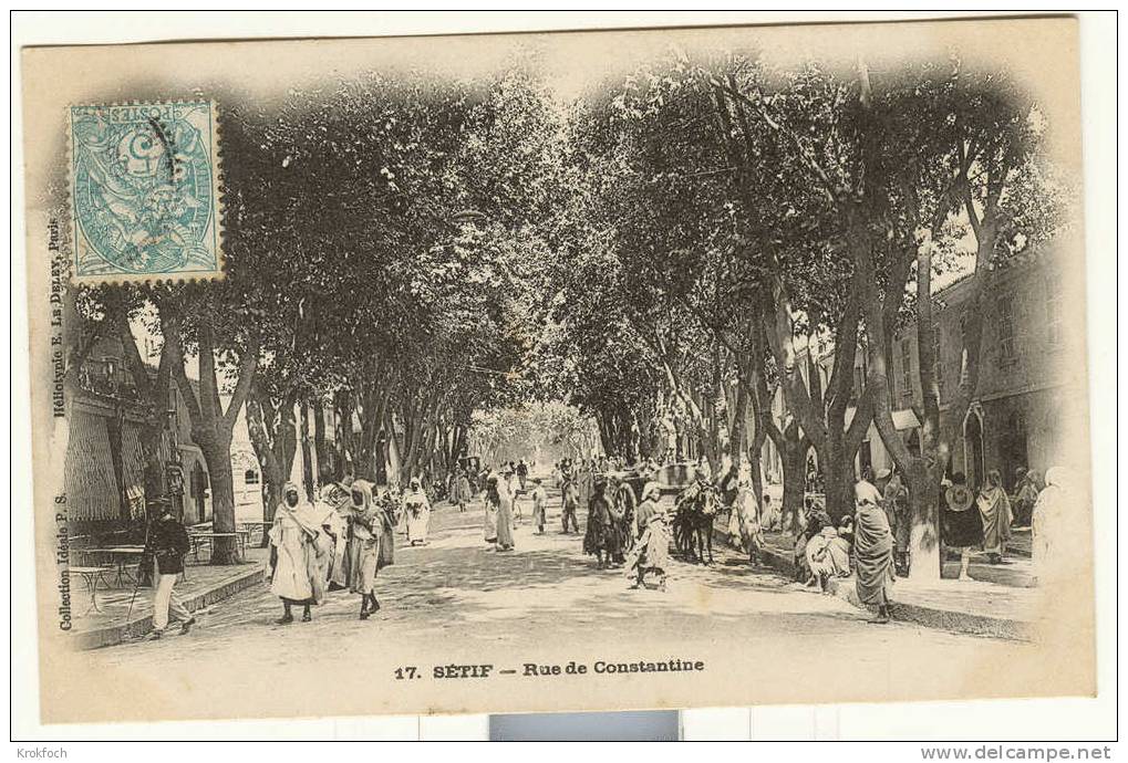 Setif Algérie - rue de Constantine
