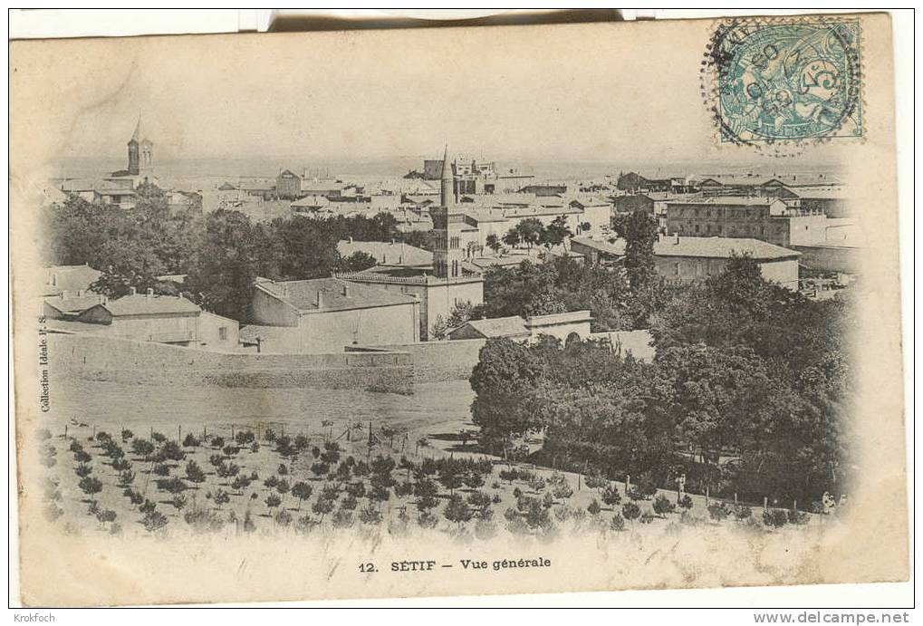 Setif Algérie - vue générale - !!! un peu sale