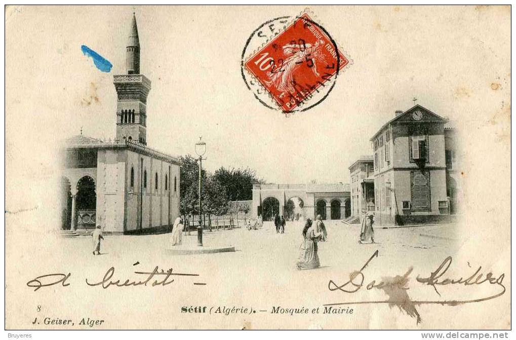 SETIF - Mosquée et Mairie