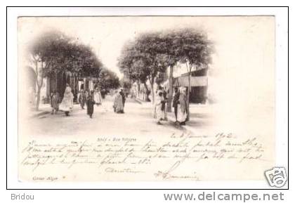 Algérie  SETIF   Rue Sillègue