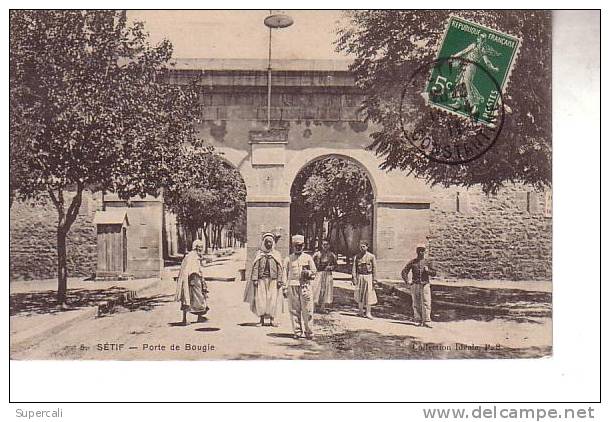 REF15.973 ALGERIE.  SETIF.   PORTE DE BOUGIE