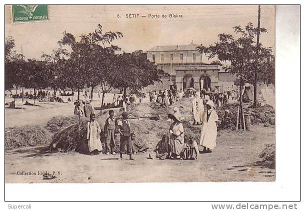 REF15.969  ALGERIE.  SETIF.  PORTE DE BISKRA