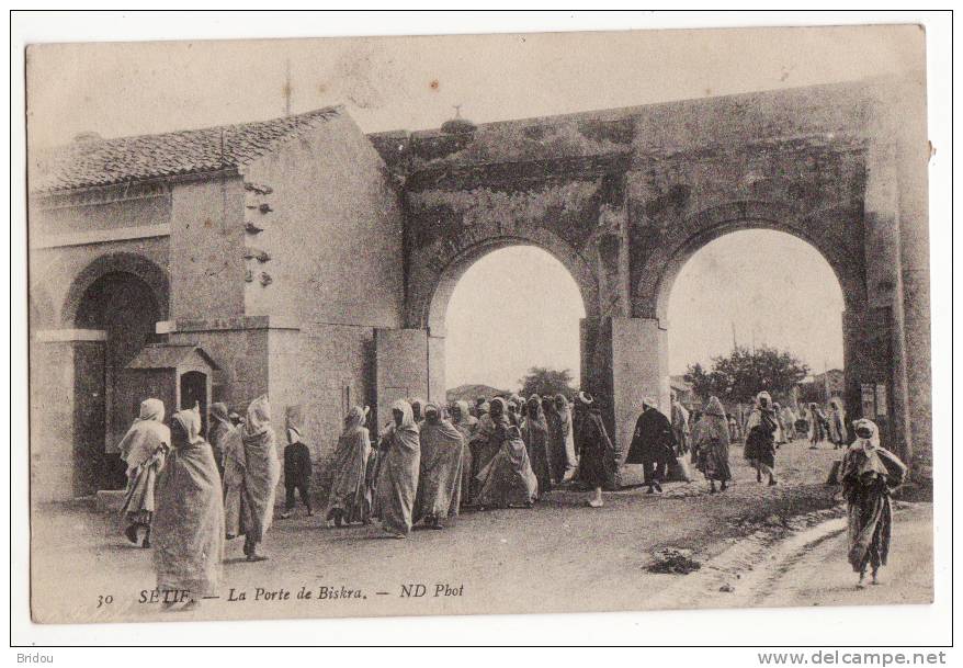 Algérie  SETIF   La porte de Biskra