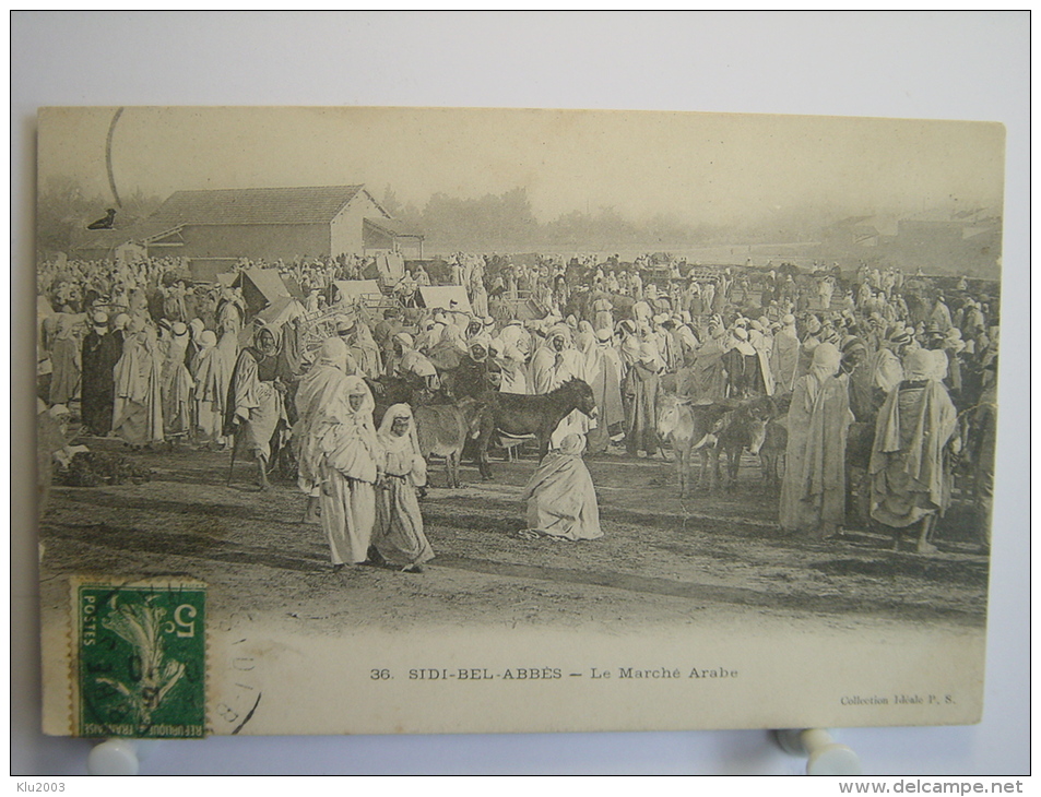 Algérie - Sidi Bel Abbès - Le marché Arabe