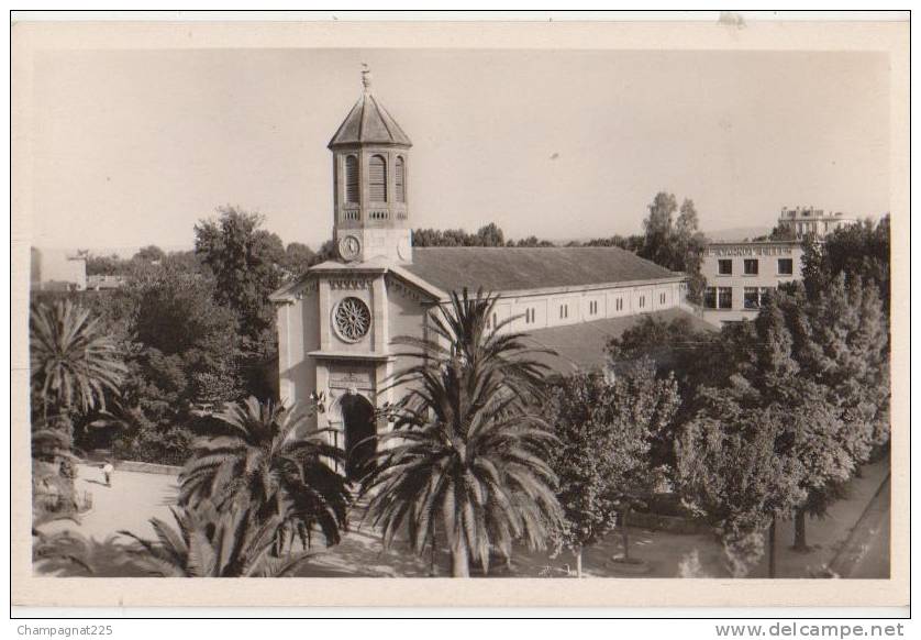 CPSM ALGERIE SIDI BEL ABBES Eglise