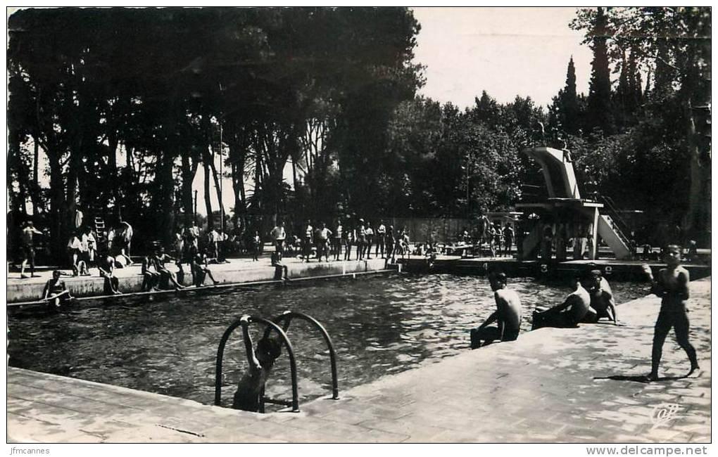 CPSM ALGERIE / Sidi Bel Abbès, la piscine