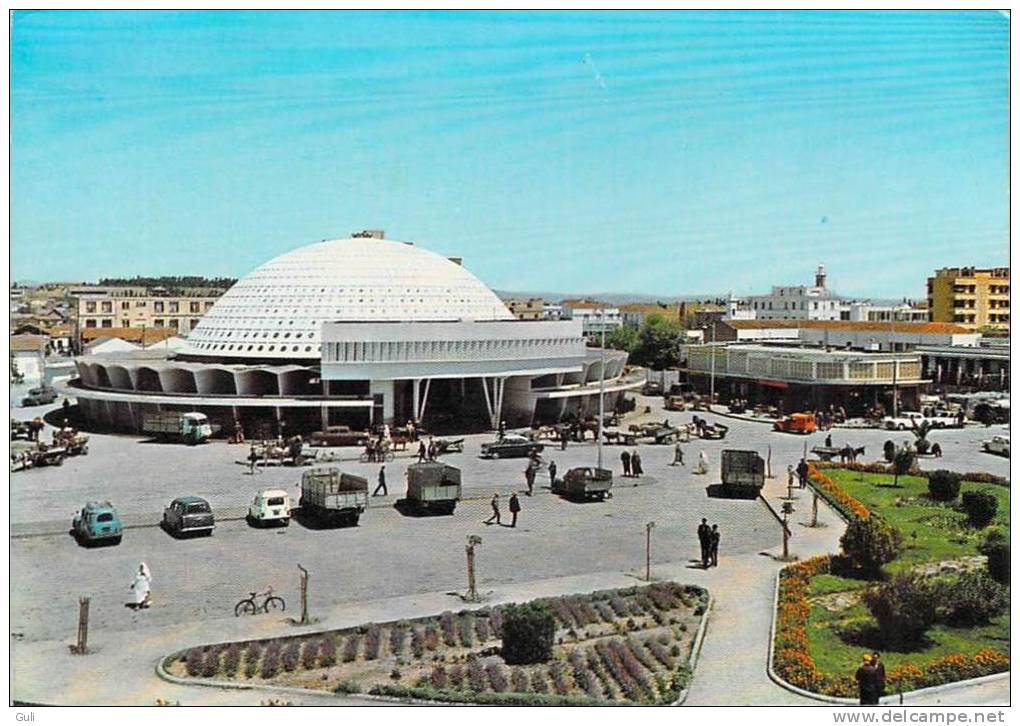 Afrique-Algérie-SIDI BEL ABBES-Les Halles Centrales (philatélie timbre stamp