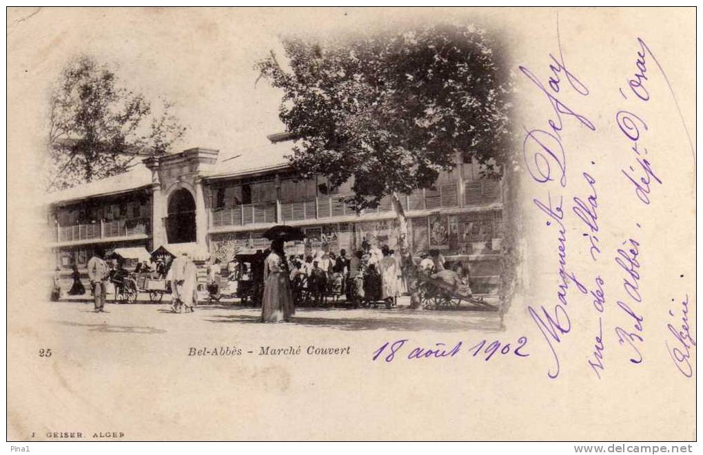 BEL-ABBÉS -MARCHÉ COUVERT