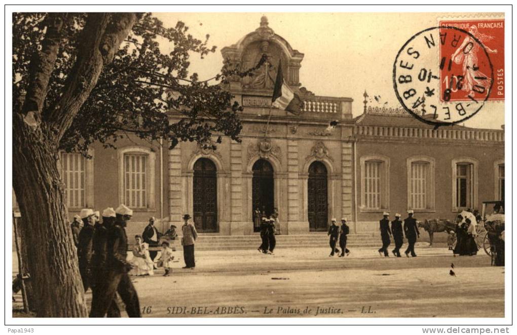 SIDI BEL ABBES  le Palais d Justice