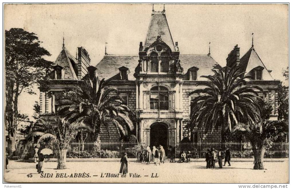 15. Sidi Bel Abbès, L'hôtel de ville, LL