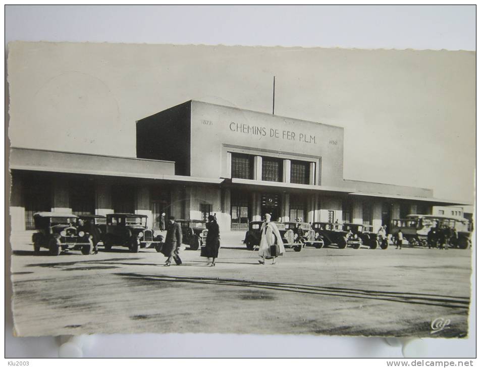Algérie - Sidi-Bel Abbès - CPSM - La nouvelle gare du P. L. M. - 1959