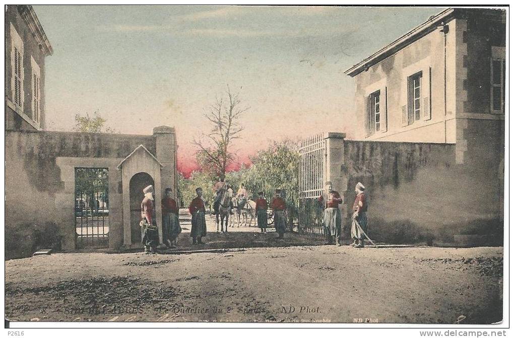SIDI-BEL-ABBES     LE QUARTIER DU 2 EME SPAHIS