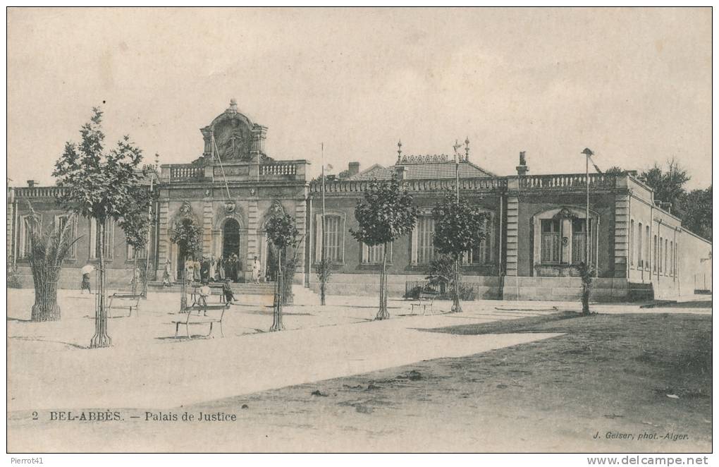 AFRIQUE - ALGERIE - SIDI BEL ABBES - Palais de Justice