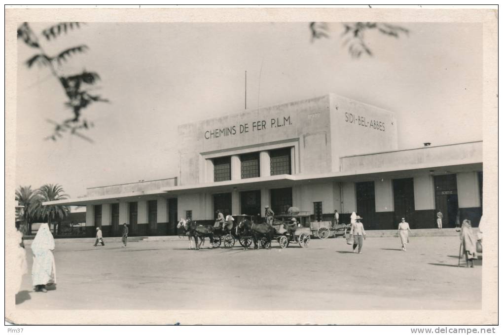 SIDI BEL ABBES - La Gare