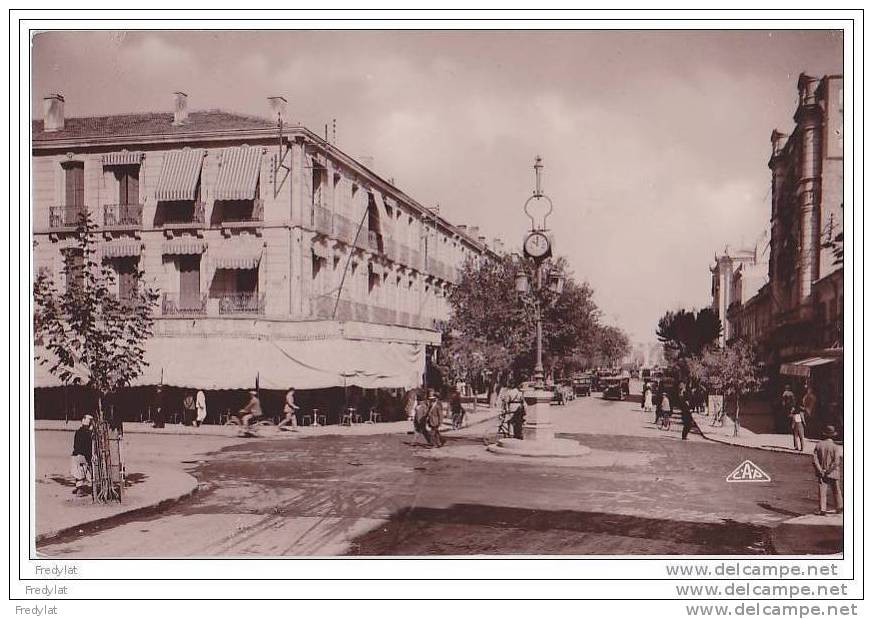 SIDI BEL ABBES  RUE PRUDON   CPA  CIRCULEE 15 NOVEMBRE 1932