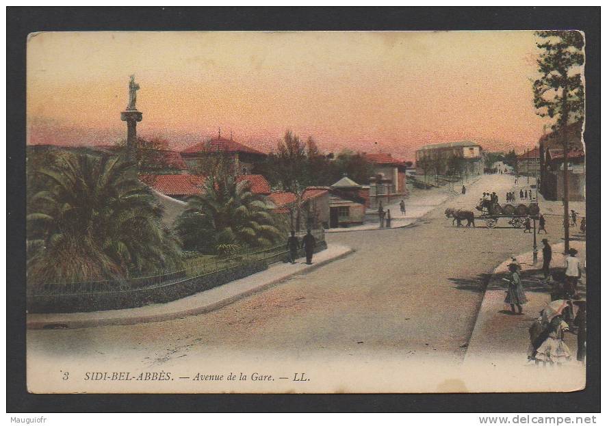DD / ALGERIE / SIDI-BEL-ABBÈS / AVENUE DE LA GARE