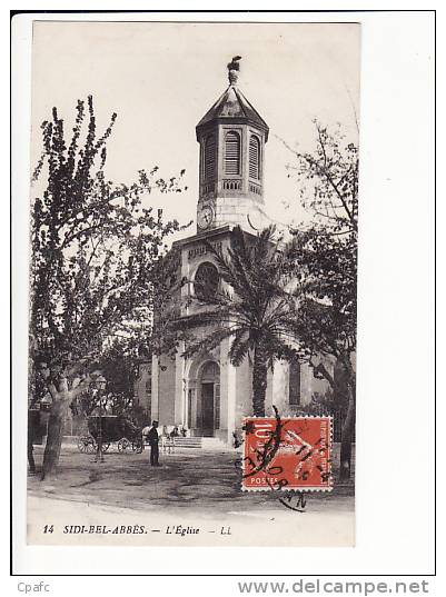 Algérie  Sidi-bel-Abbès , l´Eglise
