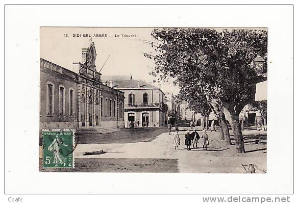 Algérie  Sidi-Bel-Abbès ,Le Tribunal