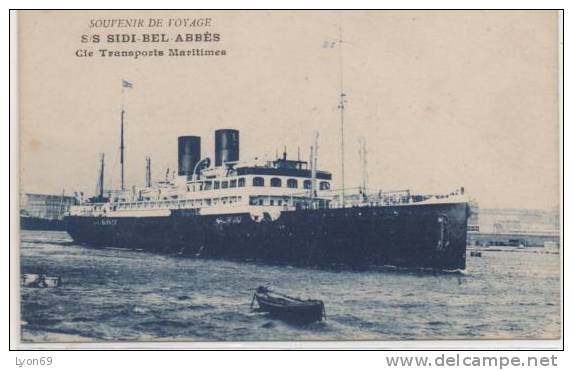 SS  SIDI BEL ABBES  BATEAU
